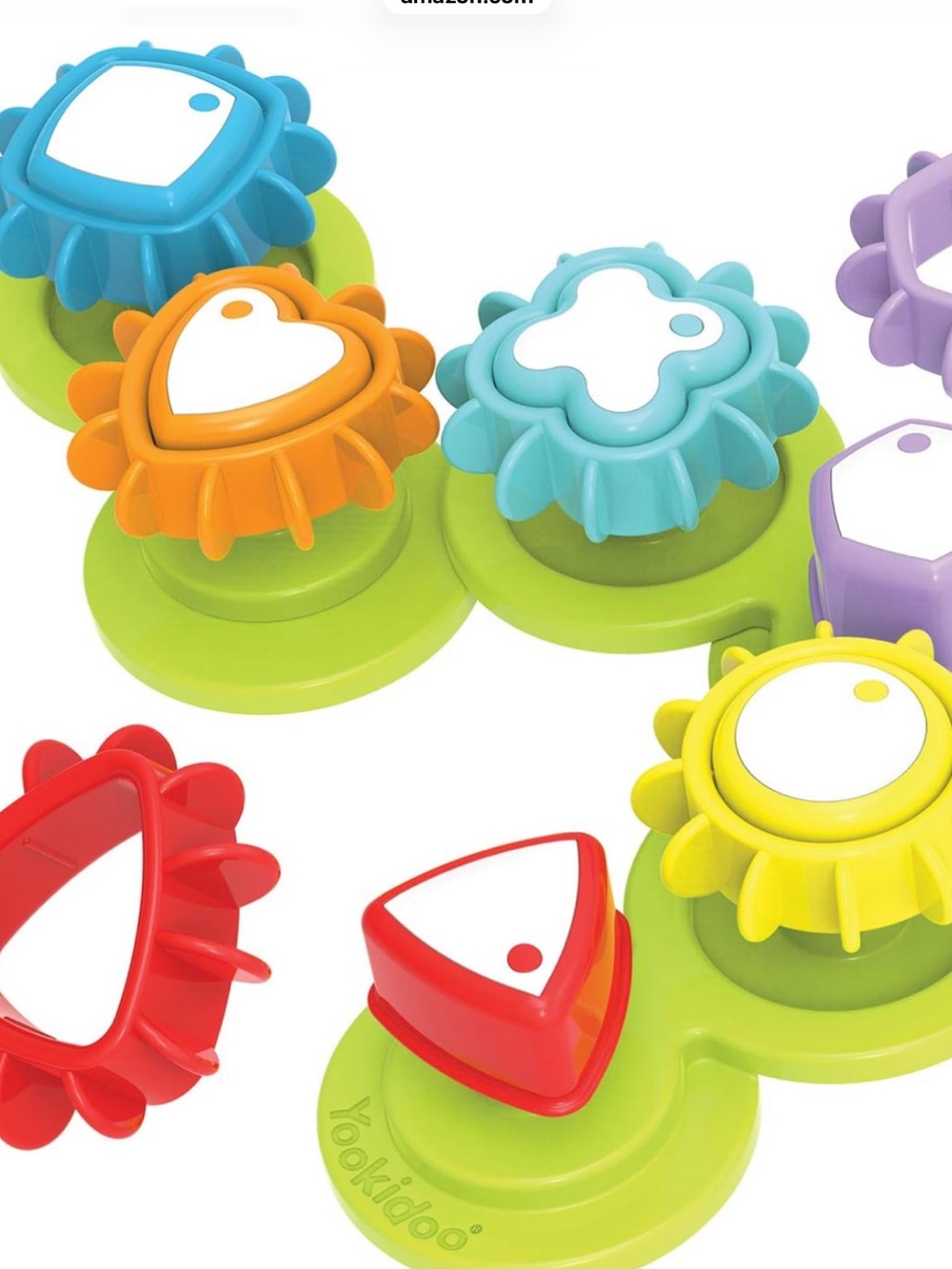 Shape ‘N’ Spin Gear Sorter. A Developmental Activity Toy Ages 1-3 EUC $28R